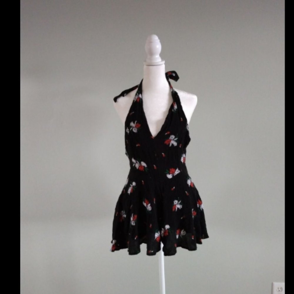 Free People Smooth Talk Floral Romper Sz 2